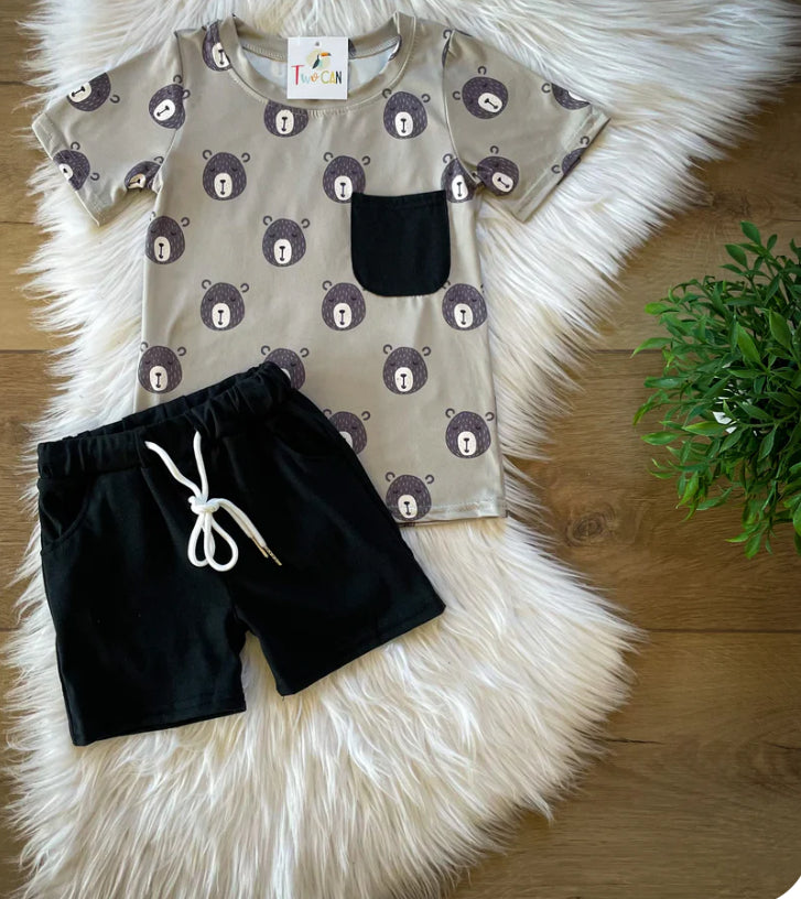Bear Pocket Tee