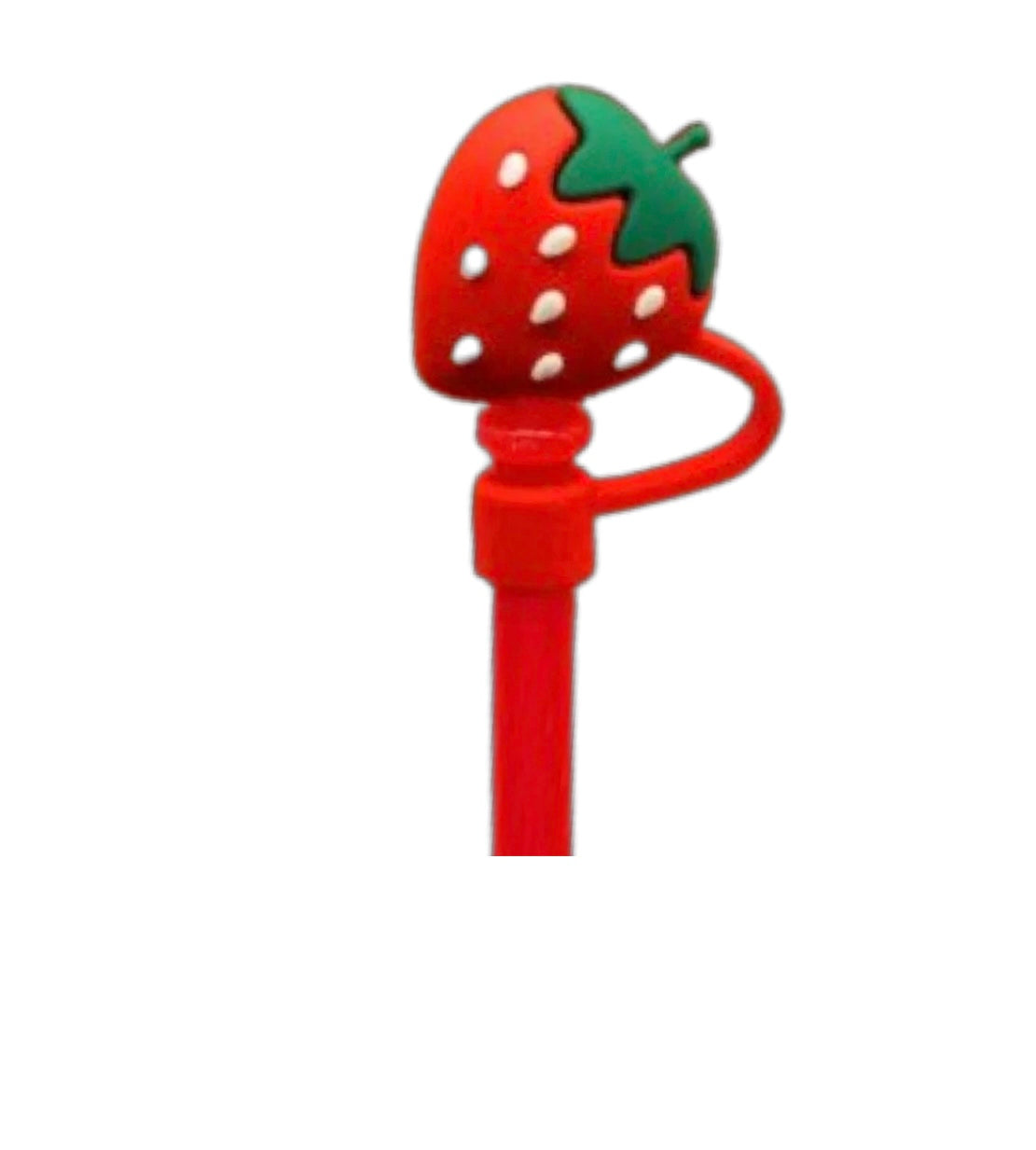 Strawberry Straw Toppers - Fits Stanleys *2 COLORS*