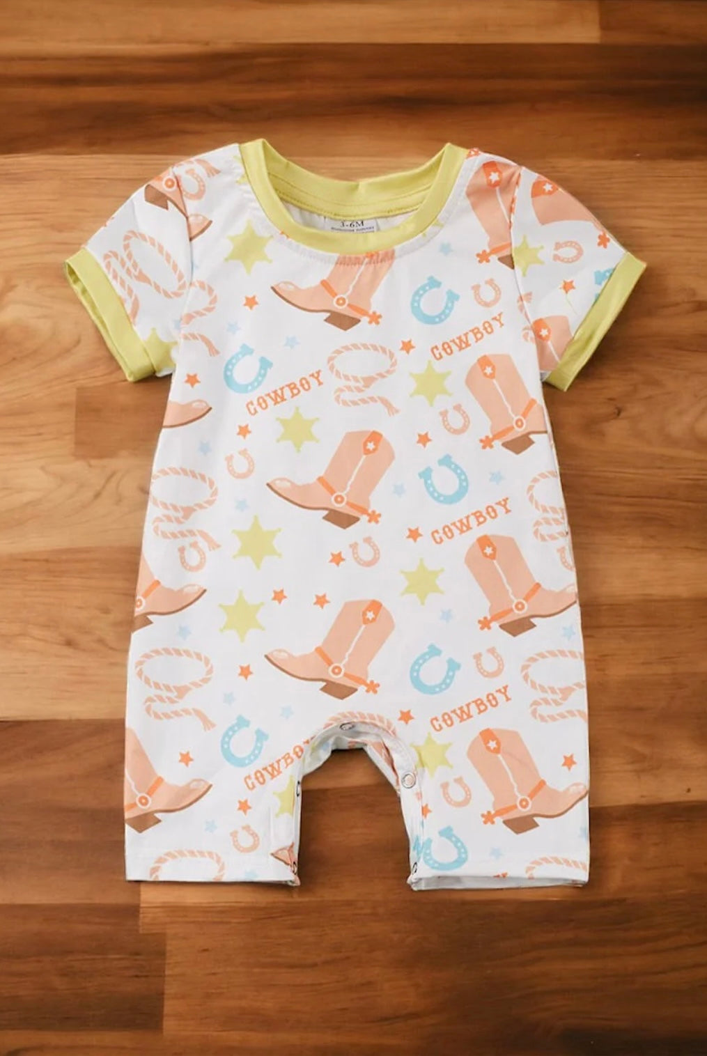 Howdy Cowboy Romper