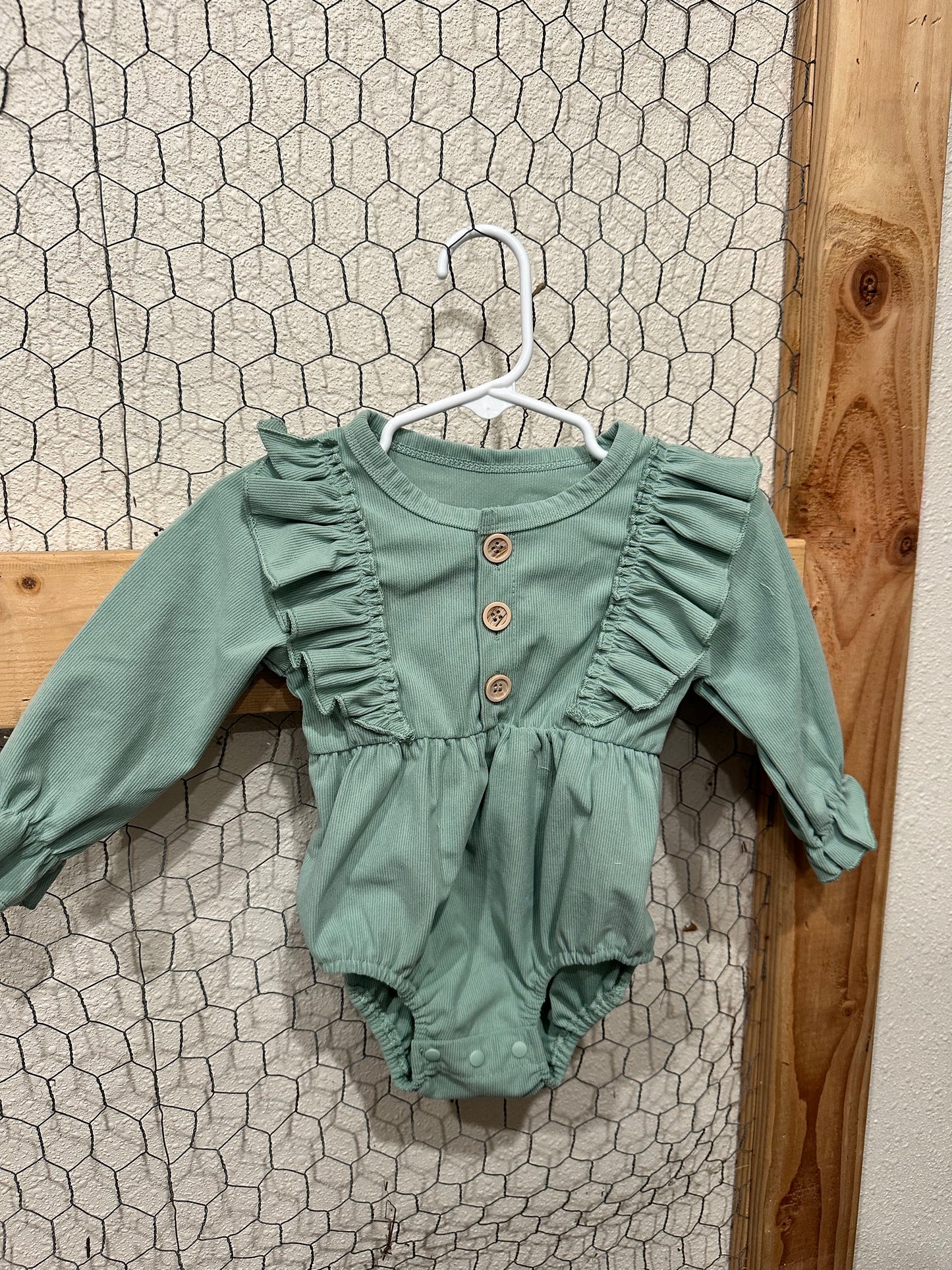 Sage Green Romper
