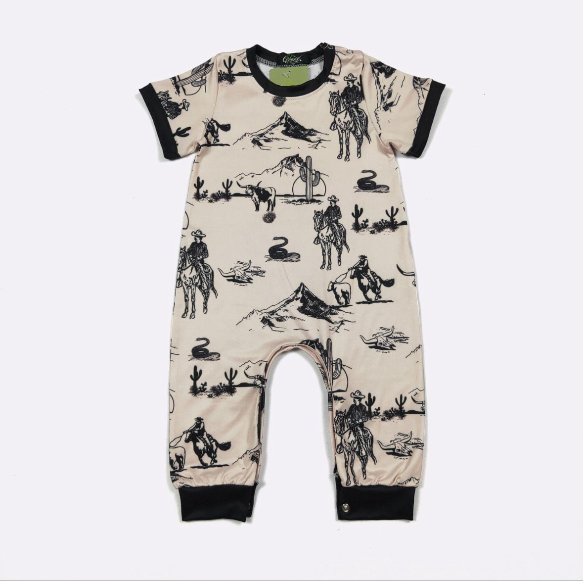 Cowboy Romper