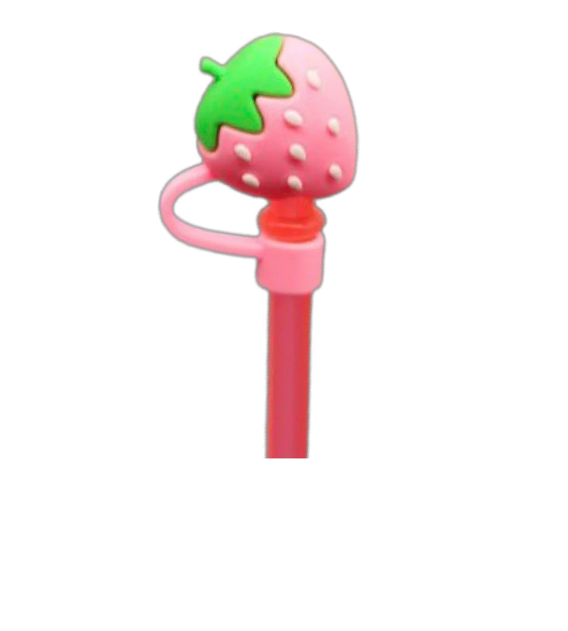 Strawberry Straw Toppers - Fits Stanleys *2 COLORS*