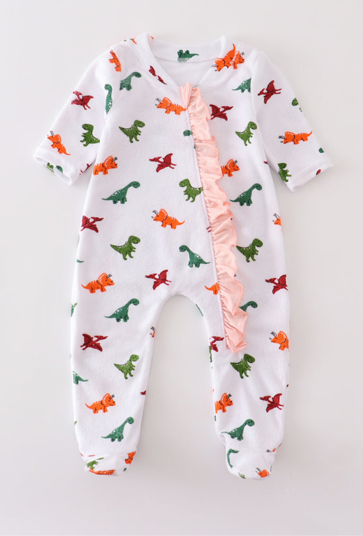 Terry Cloth Dino Sleeper