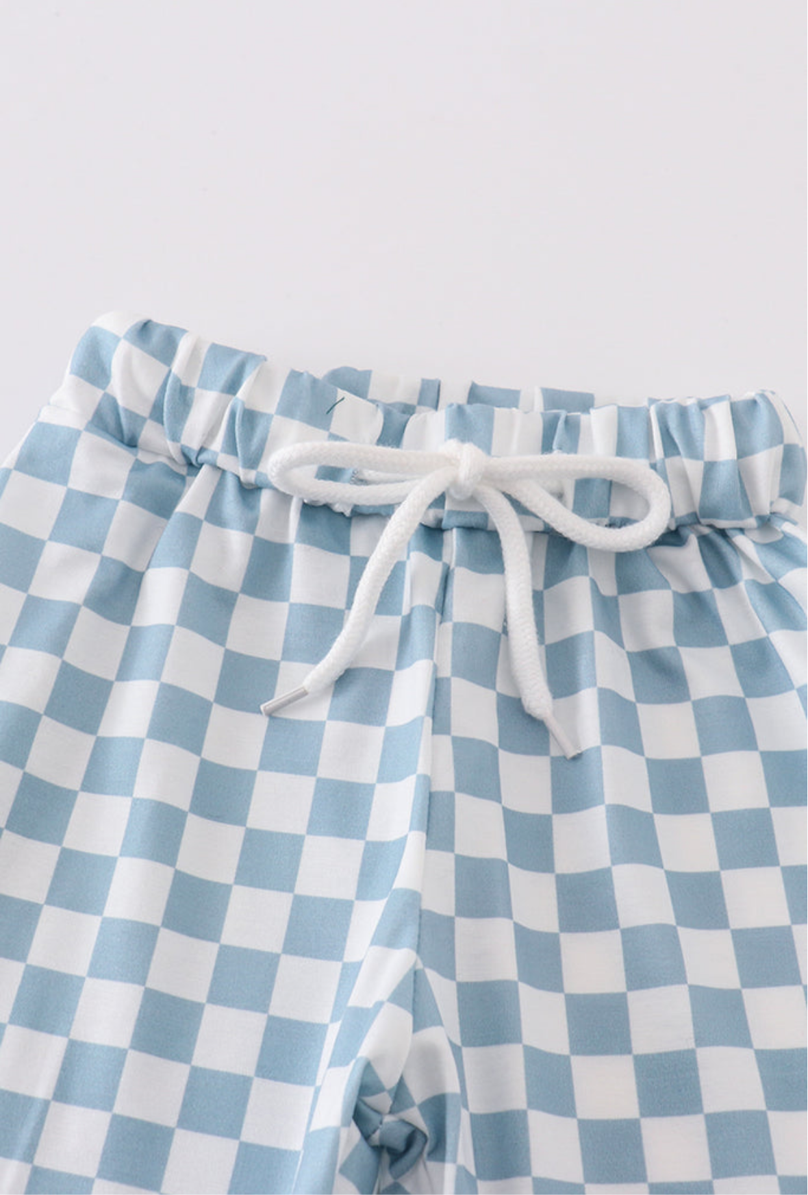 Blue Checkered Set