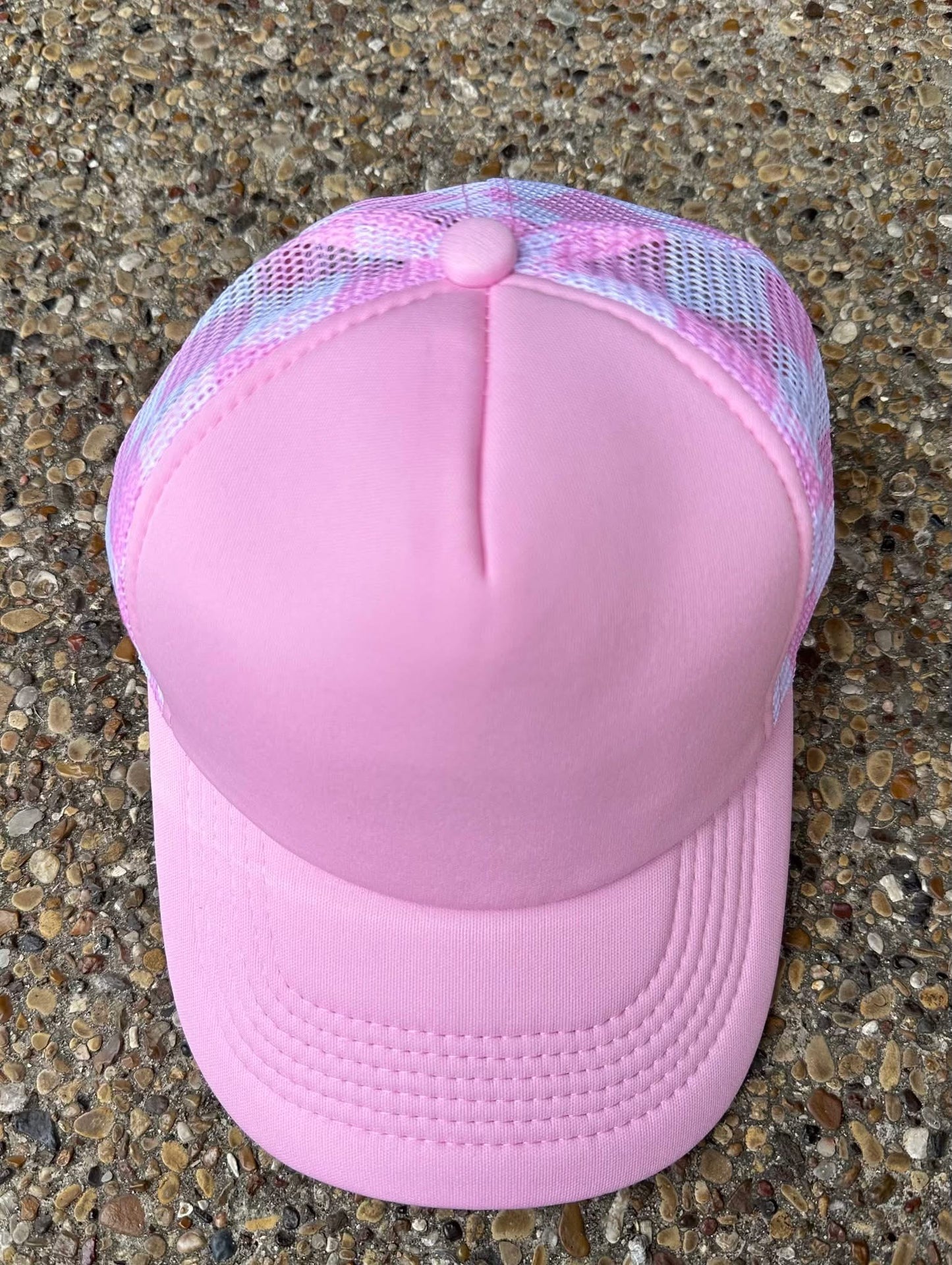 Checkered Trucker Hats - Valentines