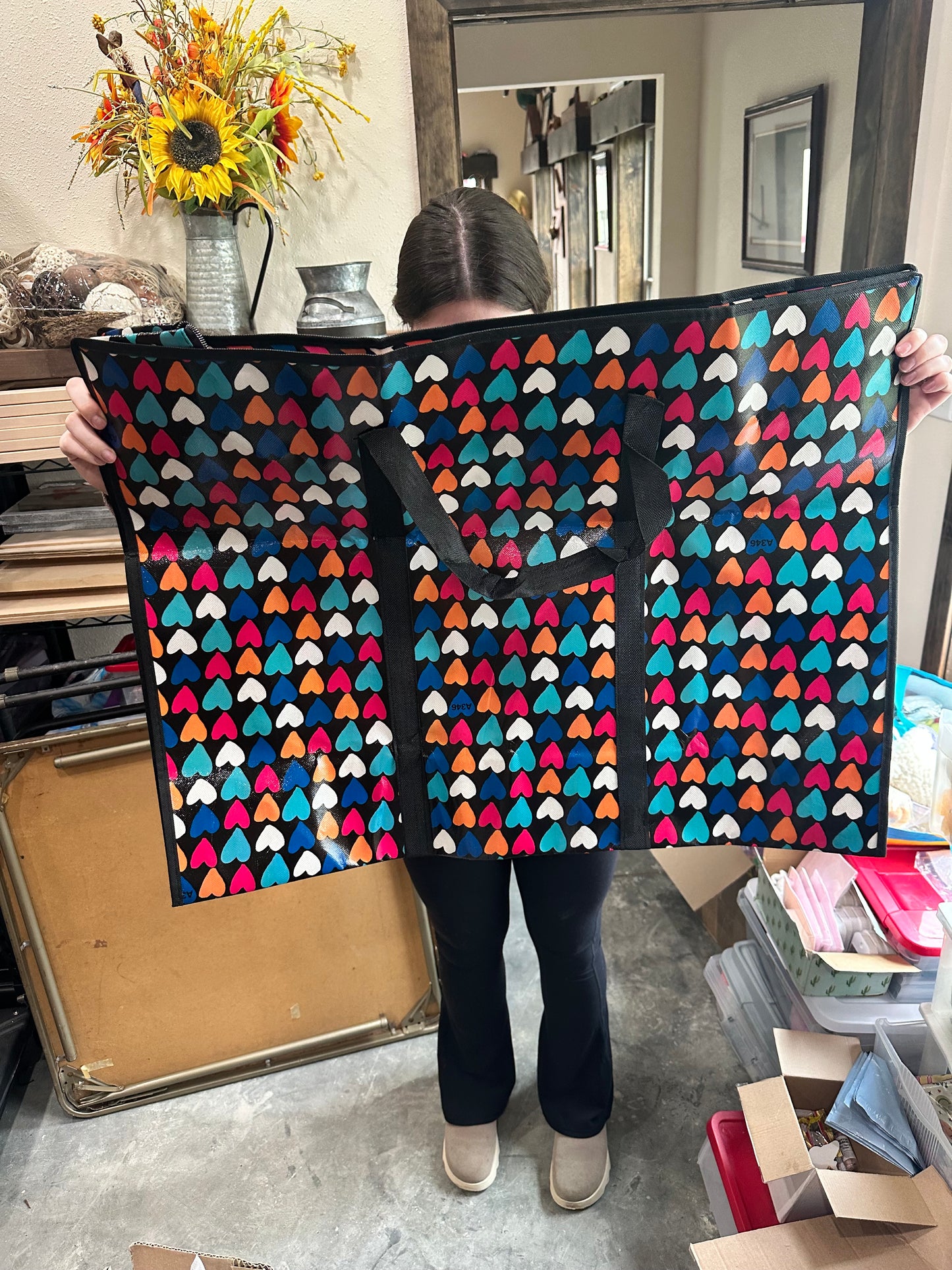Super large tote bags