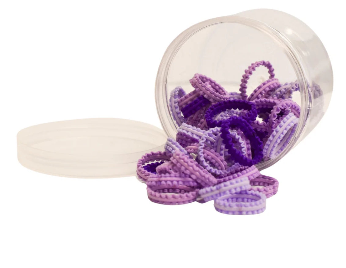 Micro Elastic Hair Ties *2 COLORS*