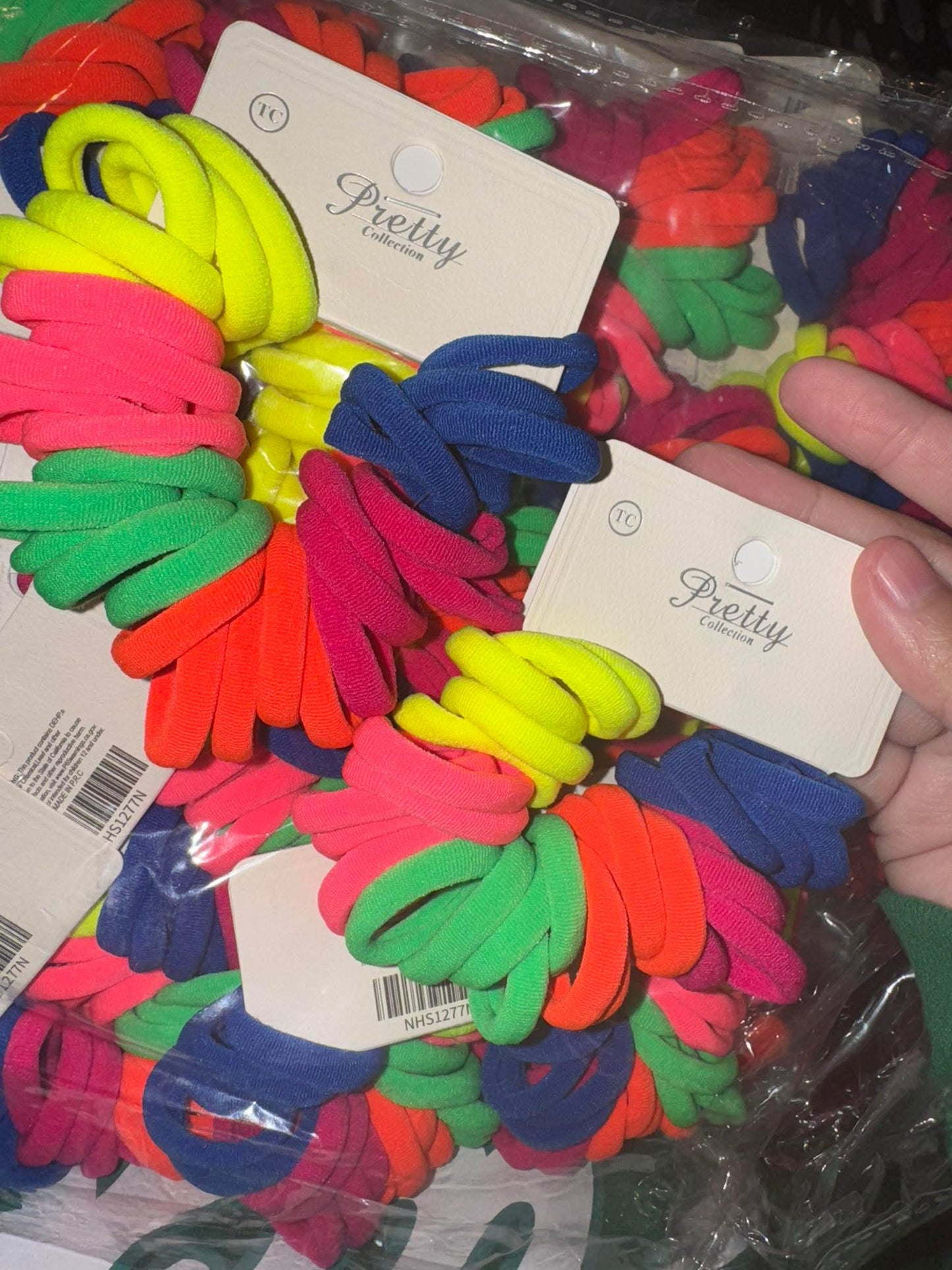Neon Hair Tie Pack