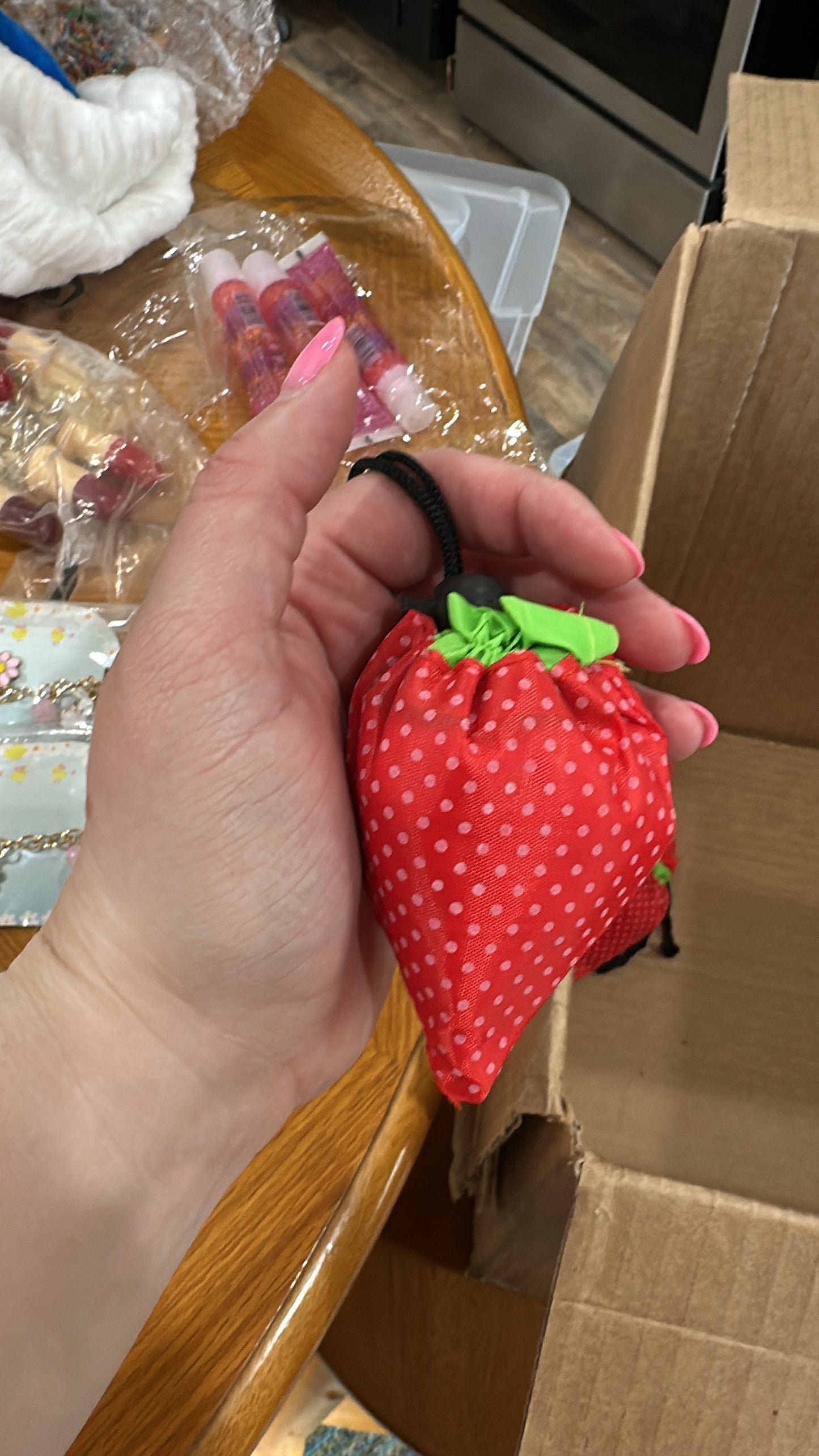Strawberry Reusable Shopping Bag
