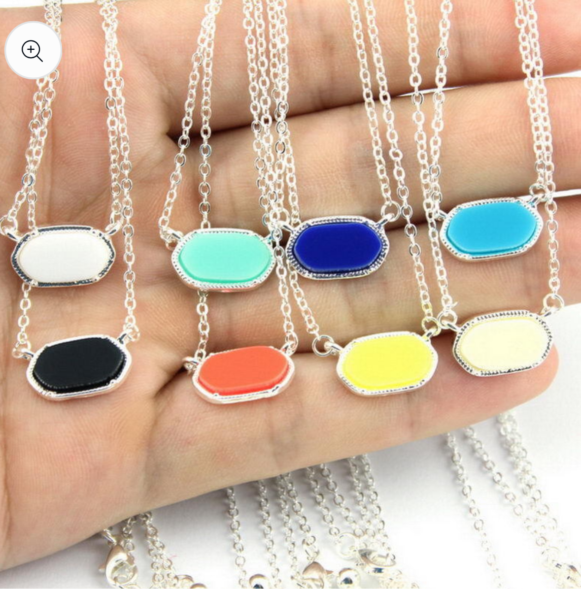 Square necklace