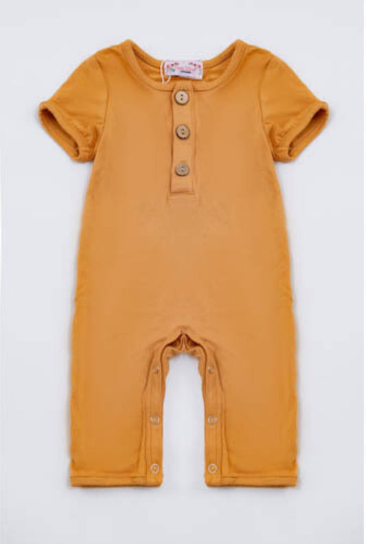 Short Sleeve Light Brown Sleeper