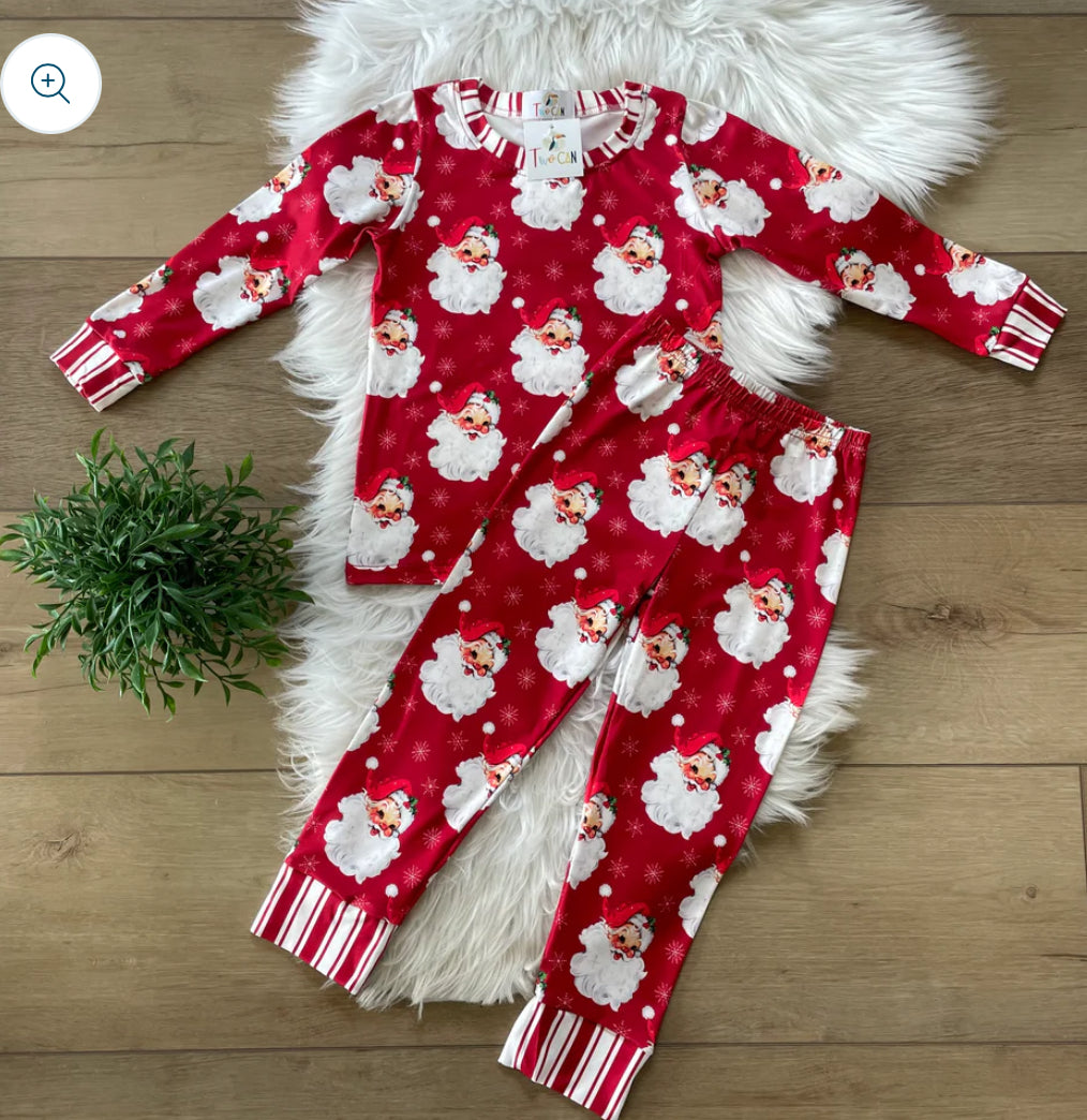 Vintage Santa pajamas