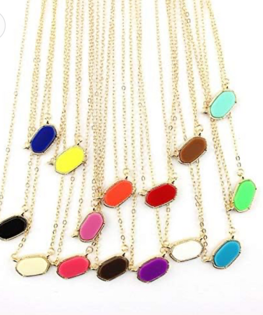 Square necklace