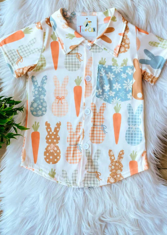 Peter Cotton Tail Button Up