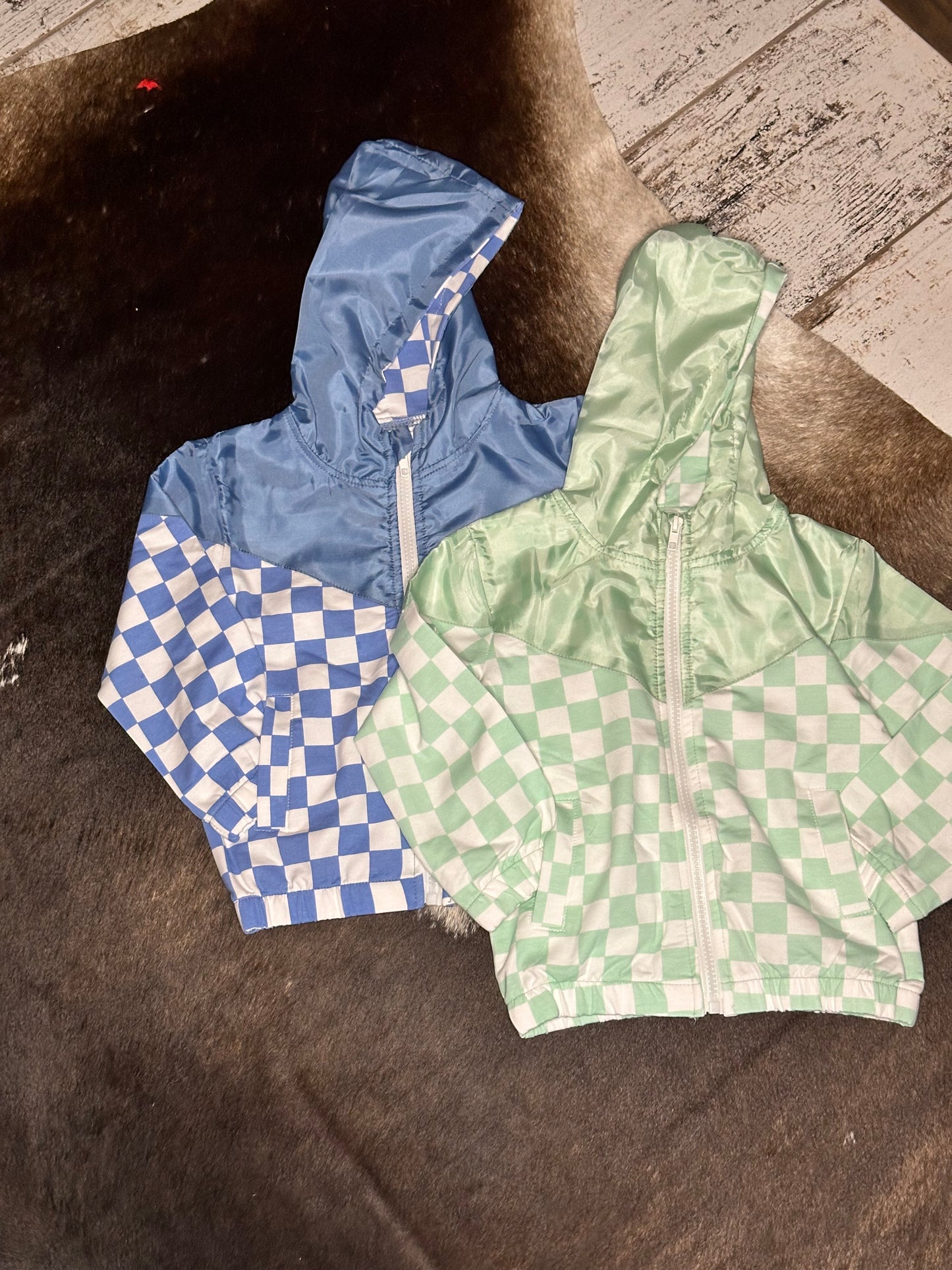Checkered Jacket *2 COLORS*