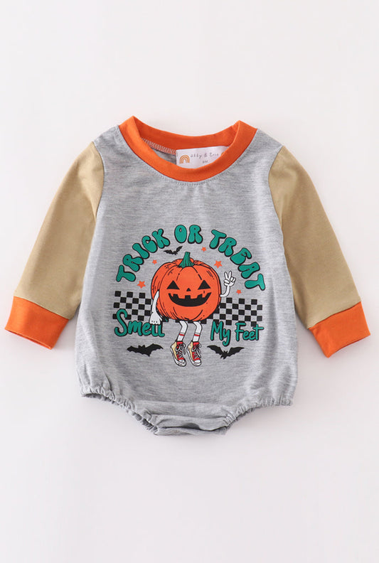 Smell My Feet Bubble Romper