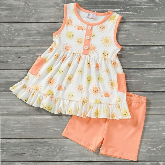 Sunshine 2 piece short set