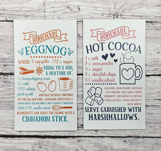 Recipe magnets