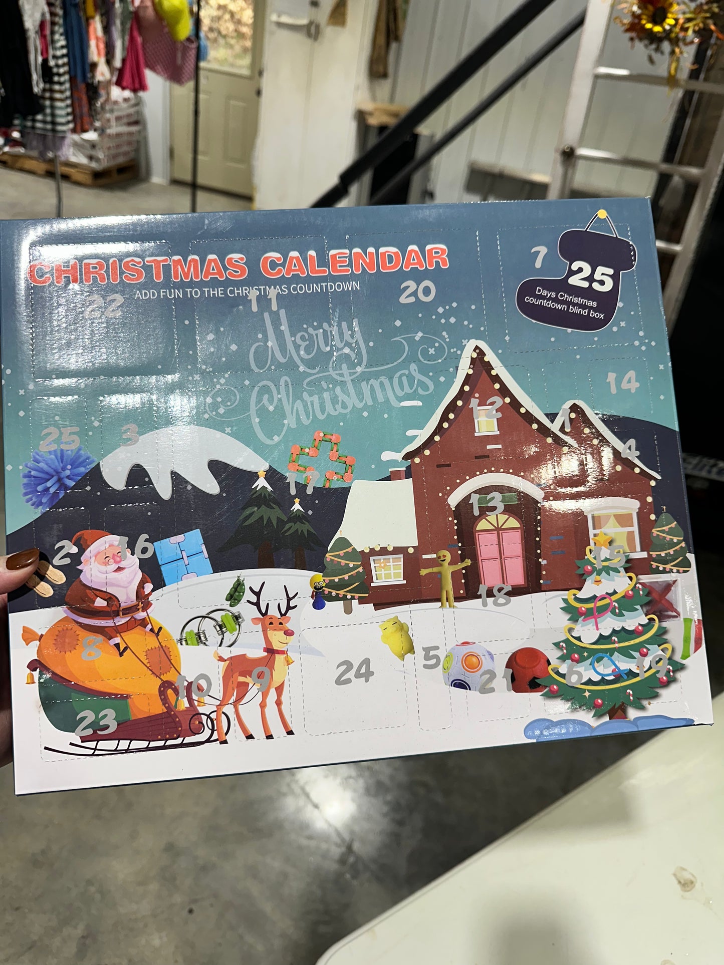 Christmas advent calendar