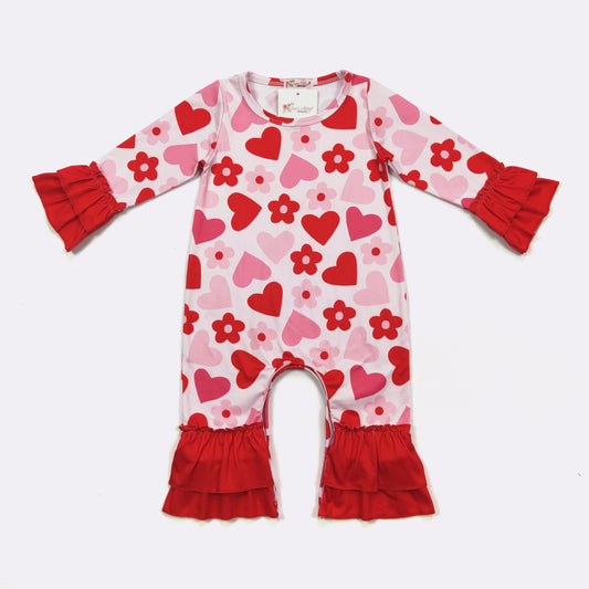 Feelin' Flirty Valentine Romper
